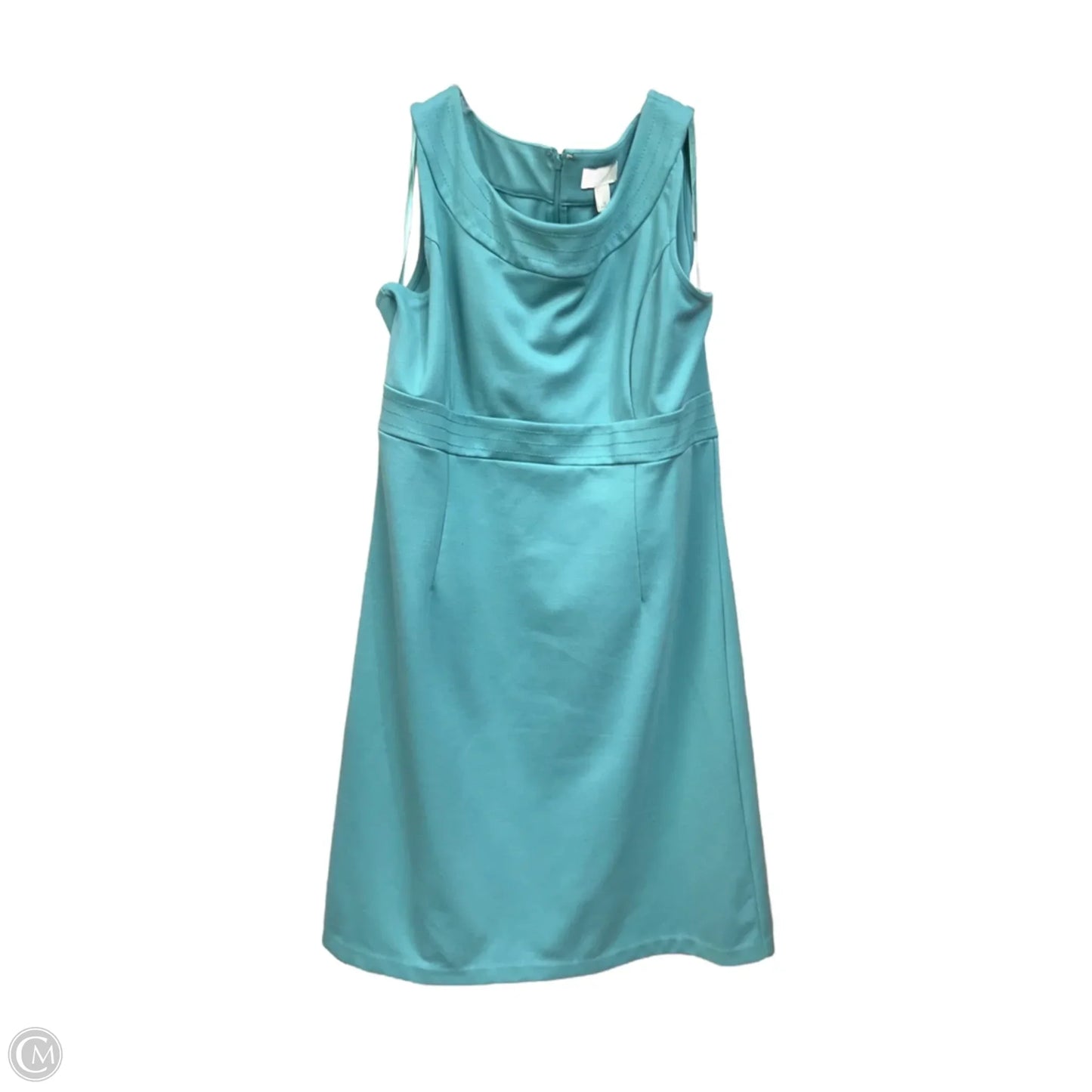Dress Casual Midi By Loft In Teal, Size: Xl