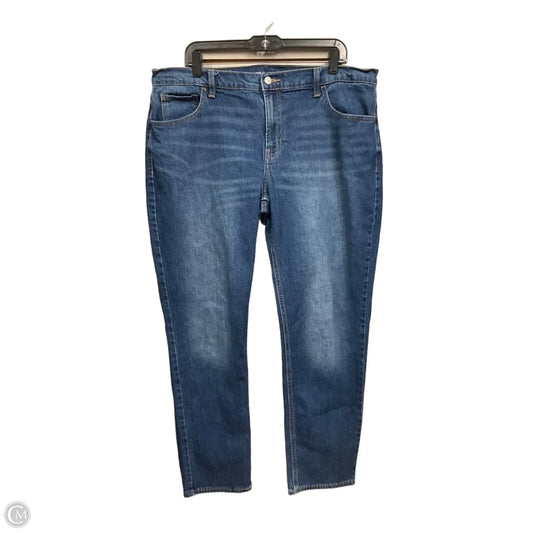 Jeans Boyfriend By Old Navy In Blue Denim, Size: 16