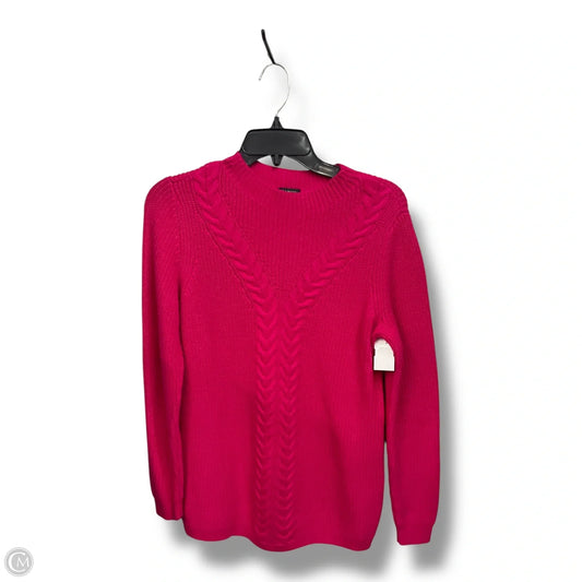 Sweater By Talbots In Pink, Size: M