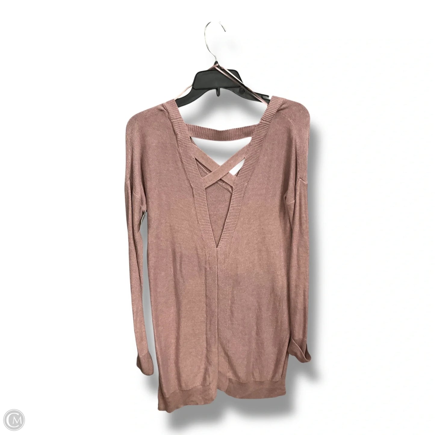 Tunic Long Sleeve By Clothes Mentor In Mauve, Size: Xs