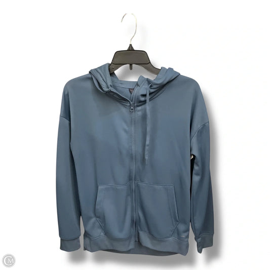 Athletic Jacket By Mondetta In Blue, Size: S