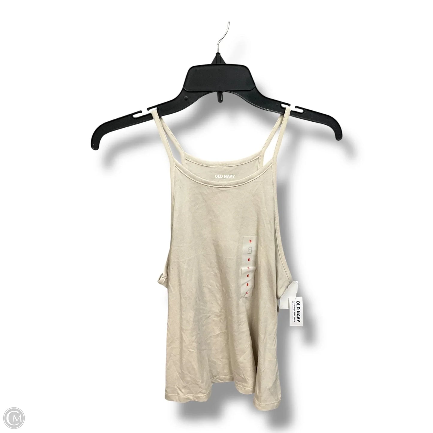 Top Sleeveless By Old Navy In Cream, Size: S