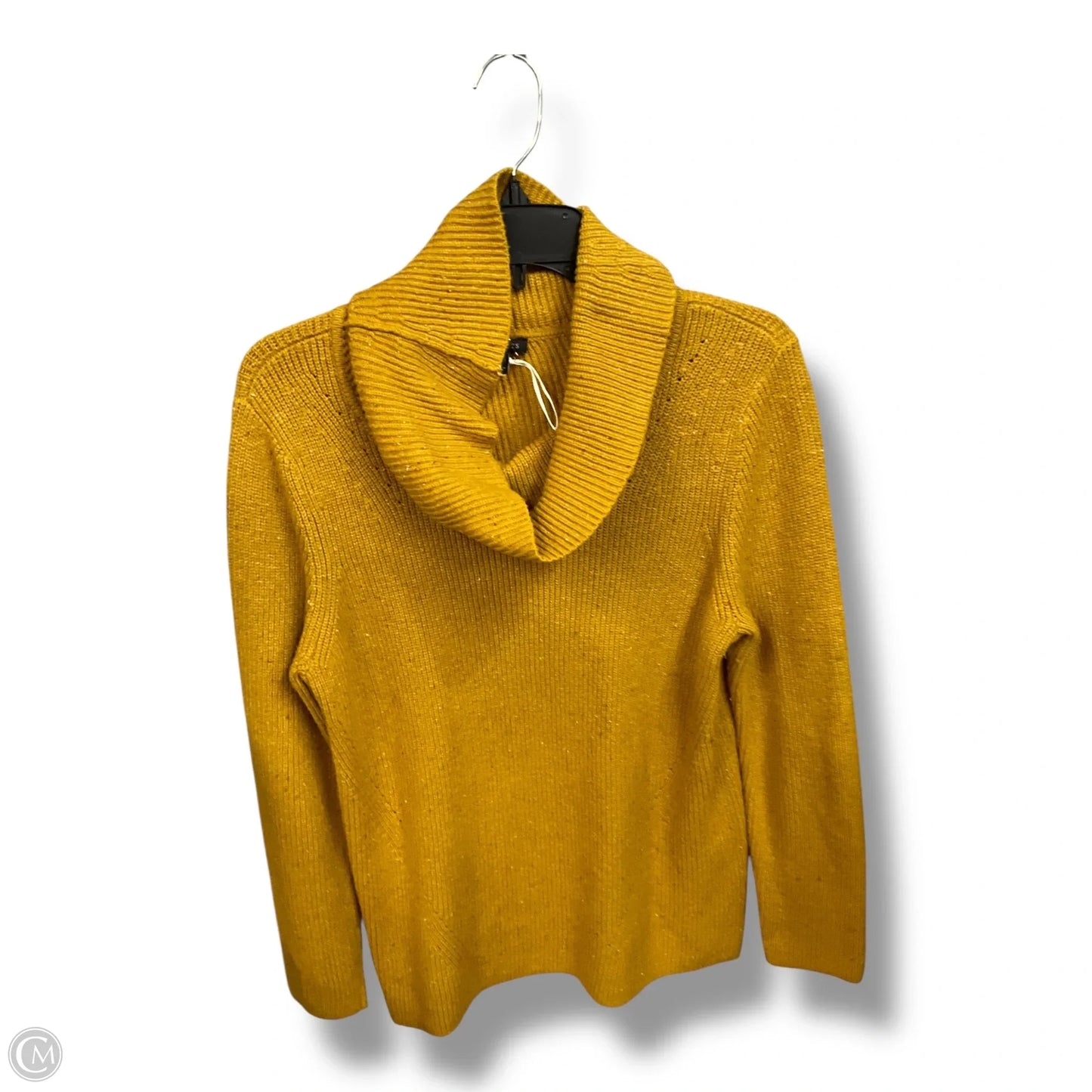 Sweater By Talbots In Yellow, Size: L