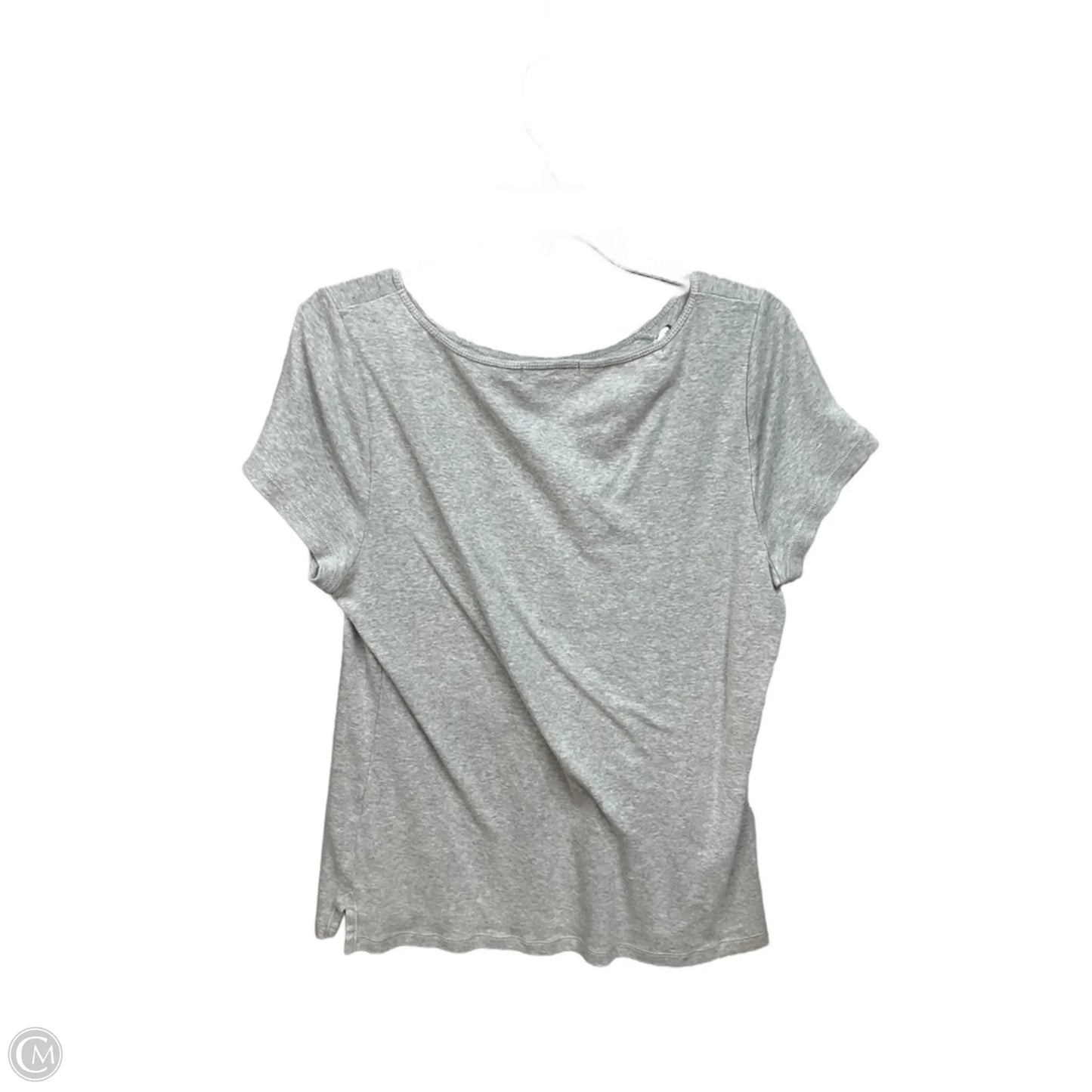 Top Short Sleeve Basic By Ralph Lauren In Grey, Size: Xl