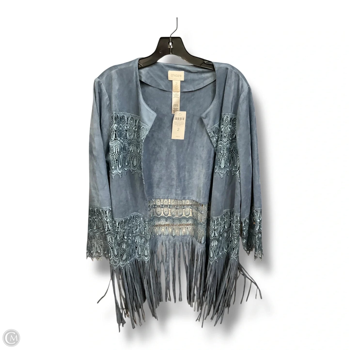 Cardigan By Chicos In Blue, Size: L