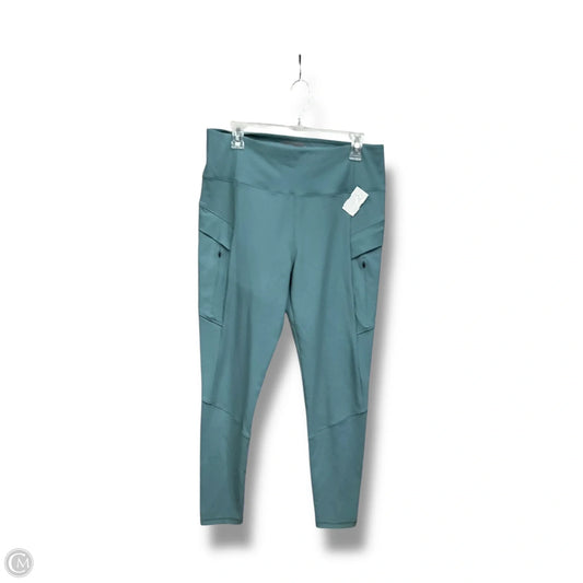 Athletic Leggings By Calia In Teal, Size: Xl
