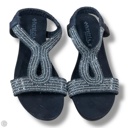 Shoes Heels Wedge By Cmc In Black, Size: 6