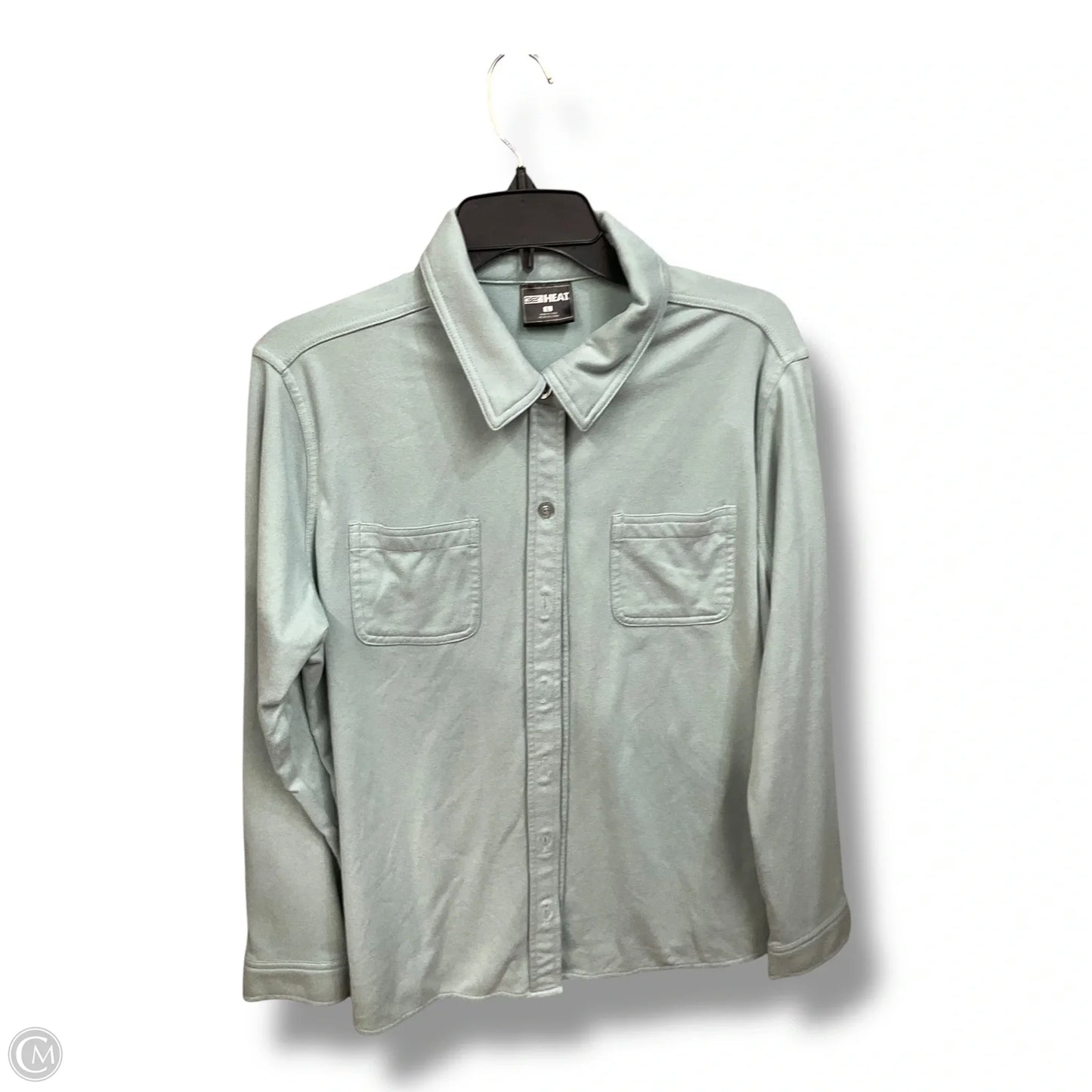 Blouse Long Sleeve By 32 Degrees In Blue, Size: L