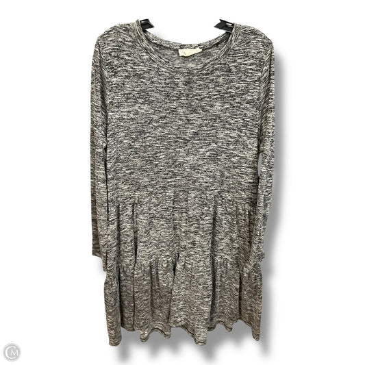Dress Casual Midi By Lou And Grey In Black & White, Size: M