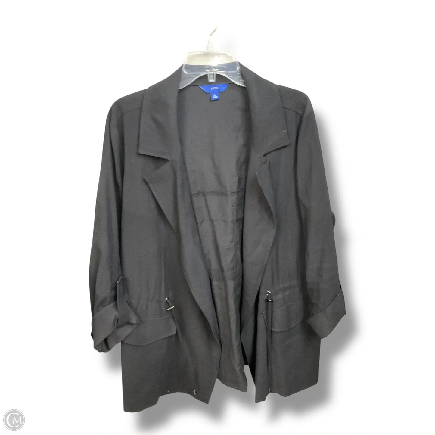 Jacket Other By Apt 9 In Black, Size: Xl