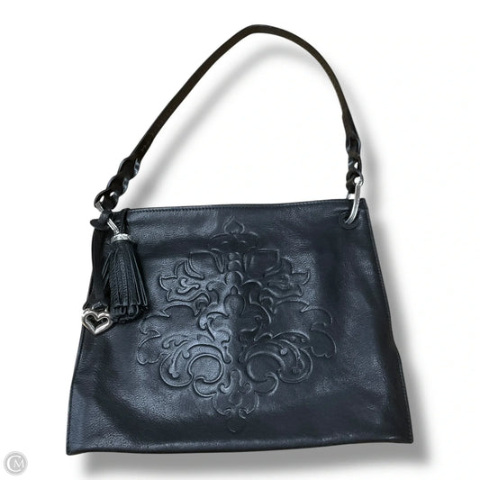 Handbag Leather By Brighton, Size: Medium