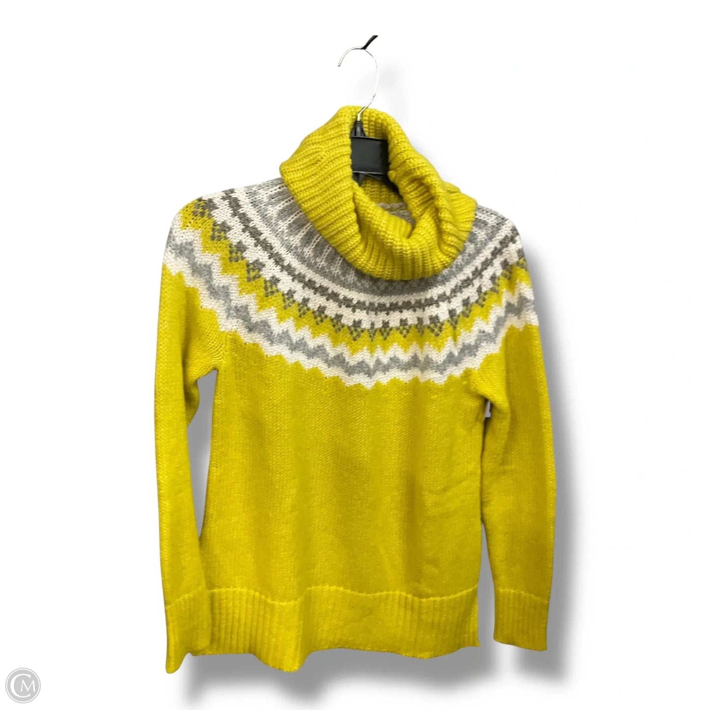 Sweater By Loft In Yellow, Size: Xs