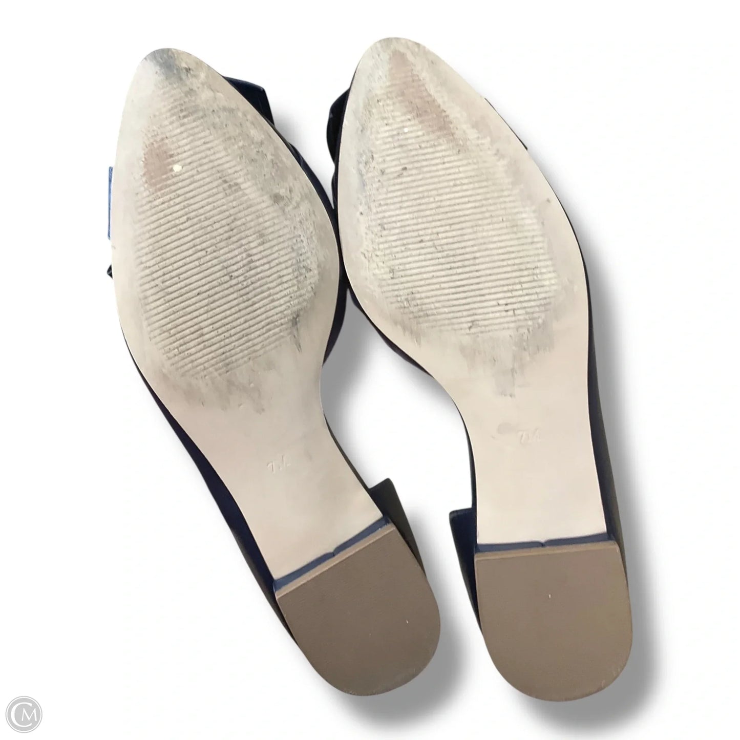 Shoes Flats By Talbots In Navy, Size: 7