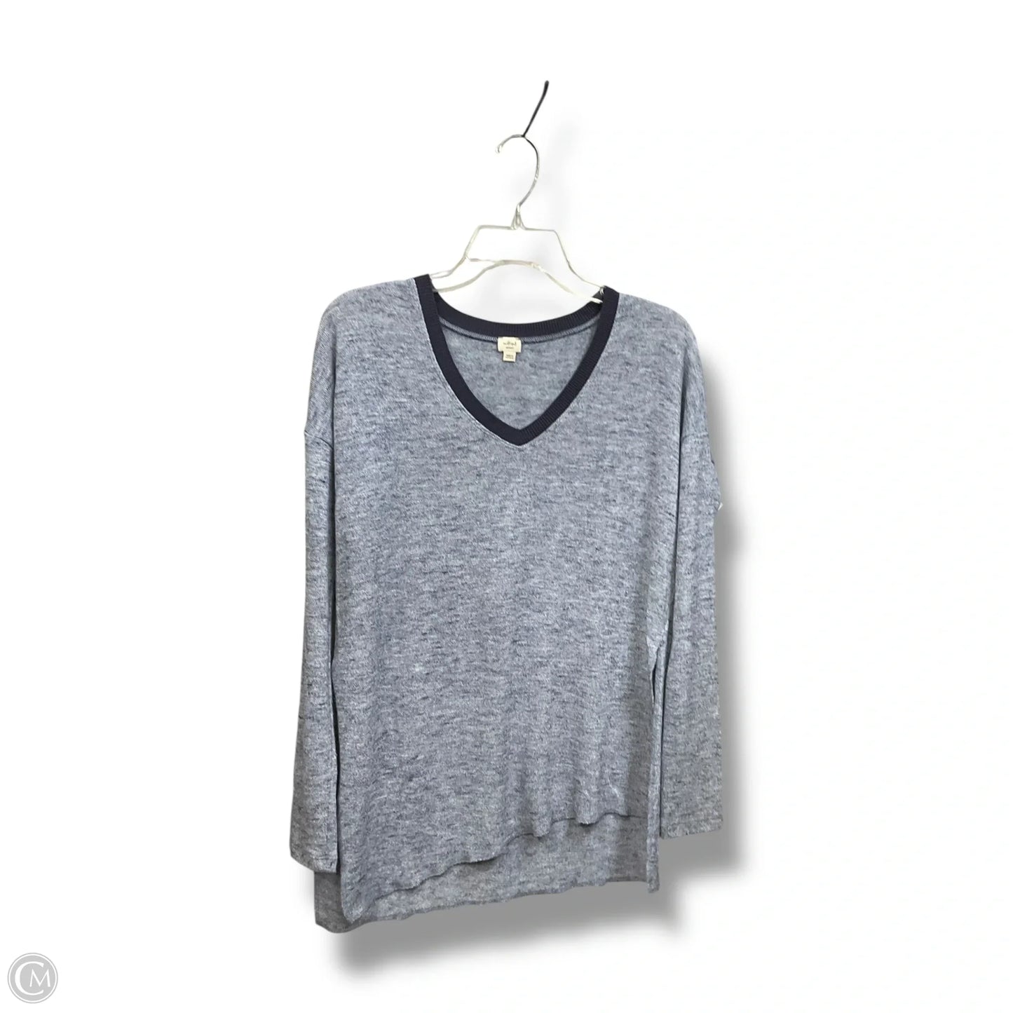 Top Long Sleeve Basic By Wilfred In Blue, Size: Xs