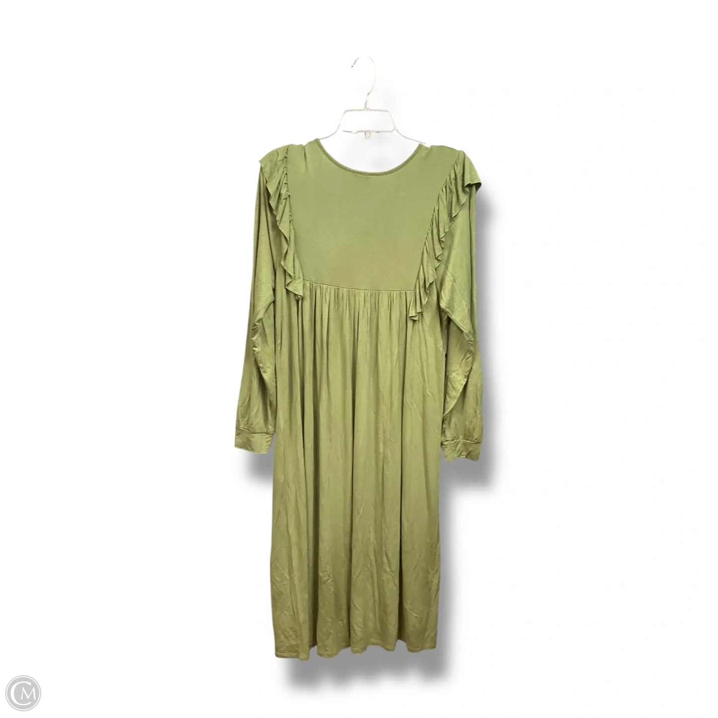 Dress Casual Maxi By Clothes Mentor In Green, Size: M
