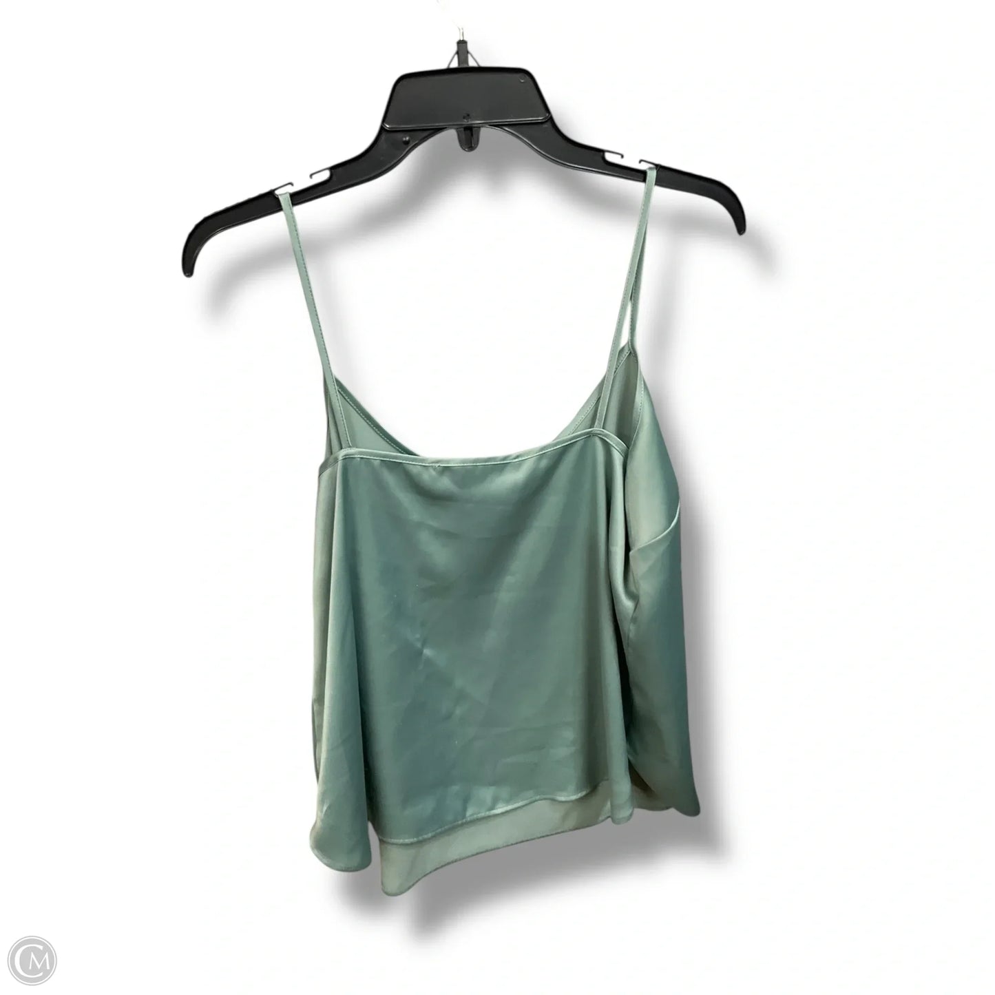 Top Sleeveless Basic By Clothes Mentor In Teal, Size: L