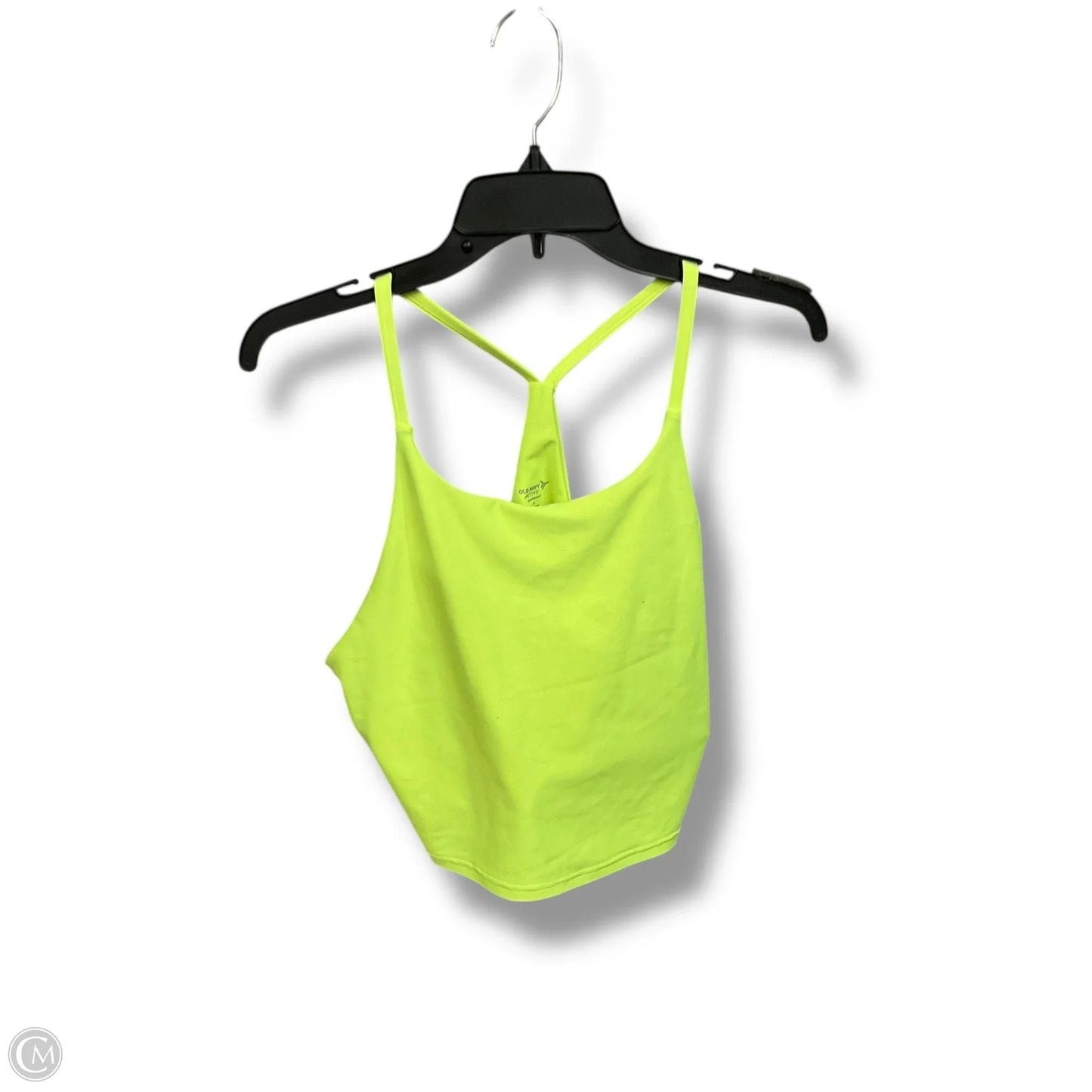 Athletic Bra By Old Navy In Yellow, Size: Xl