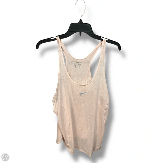 Athletic Tank Top By Nike Apparel In Pink, Size: Xl