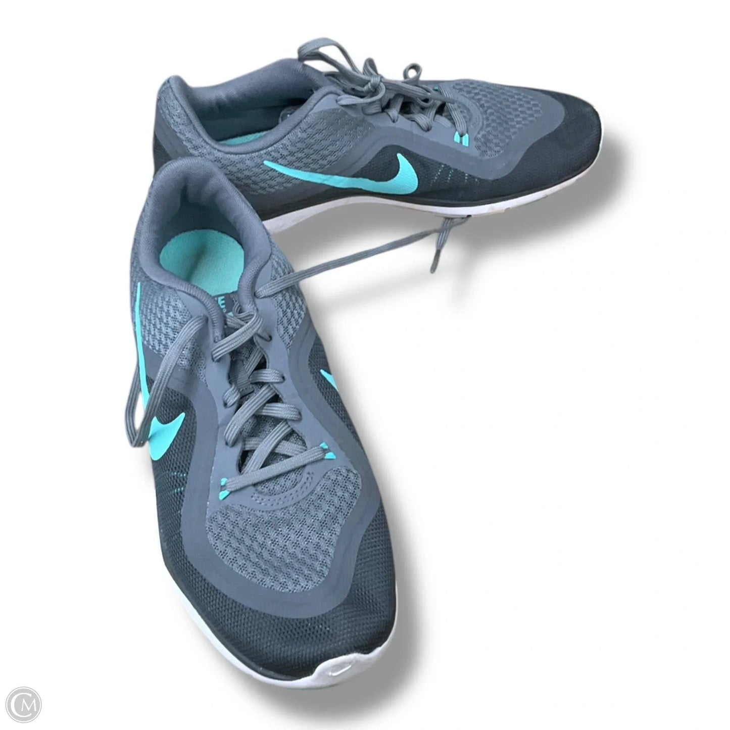 Shoes Athletic By Nike In Grey, Size: 9