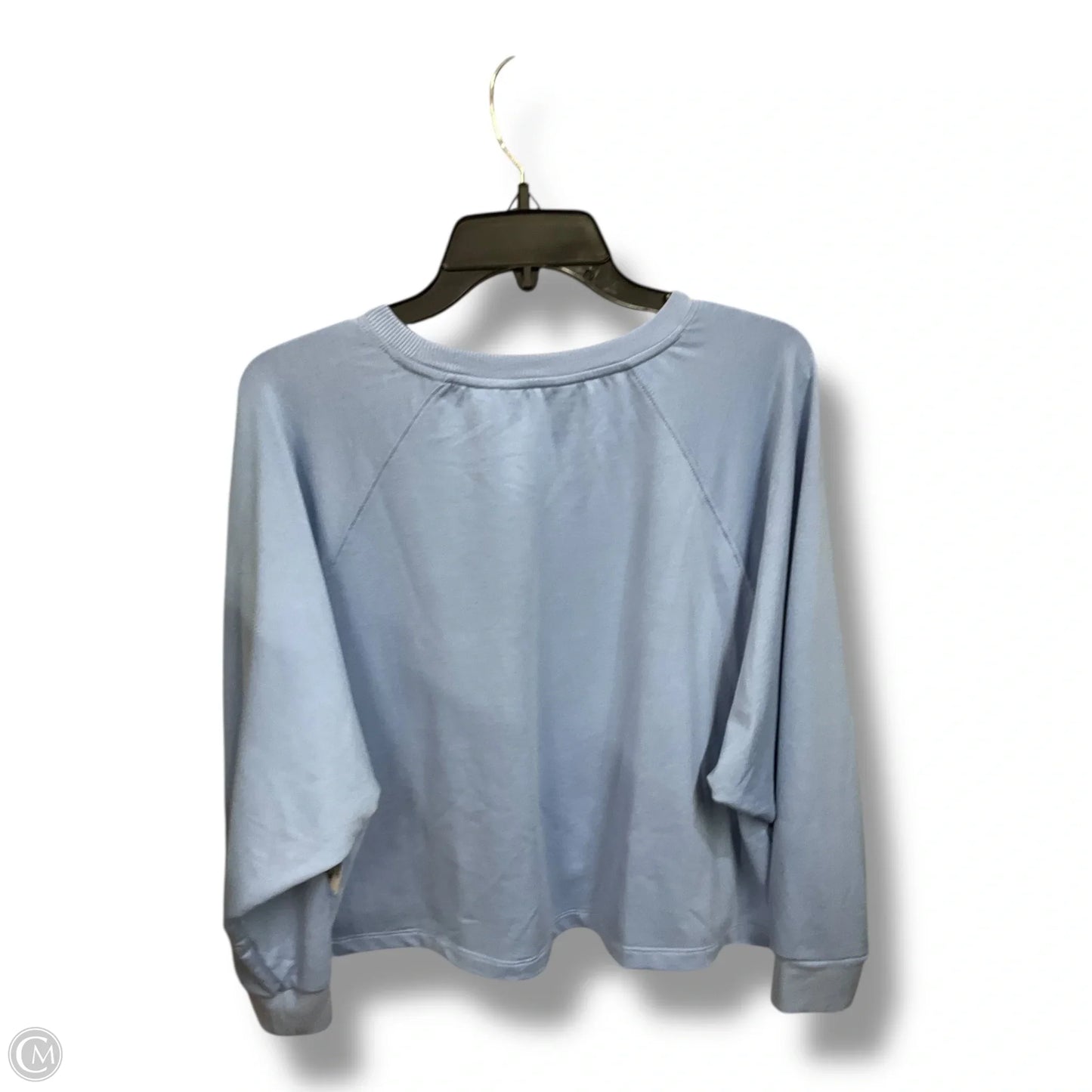 Top Long Sleeve Basic By Dkny In Blue, Size: L