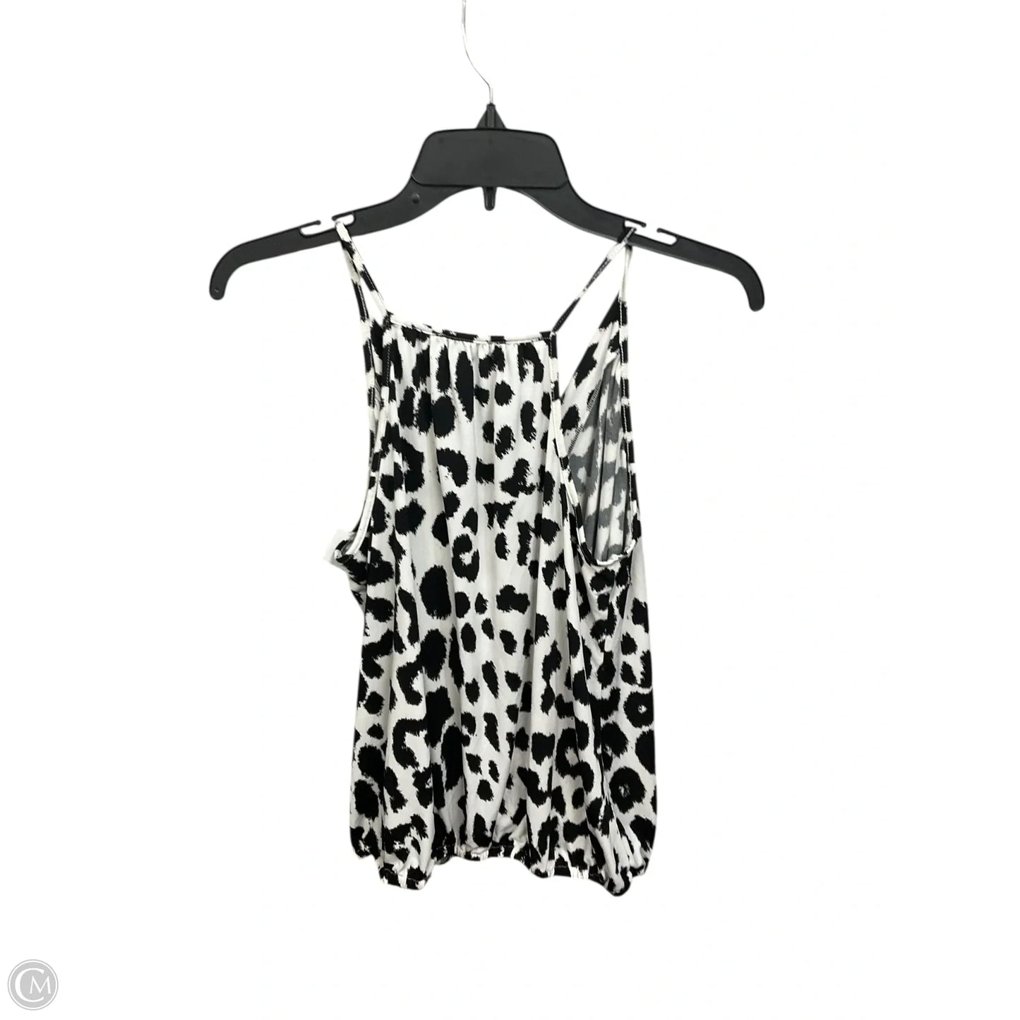 Blouse Sleeveless By Express In Animal Print, Size: M