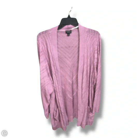 Cardigan By Torrid In Pink, Size: 4x
