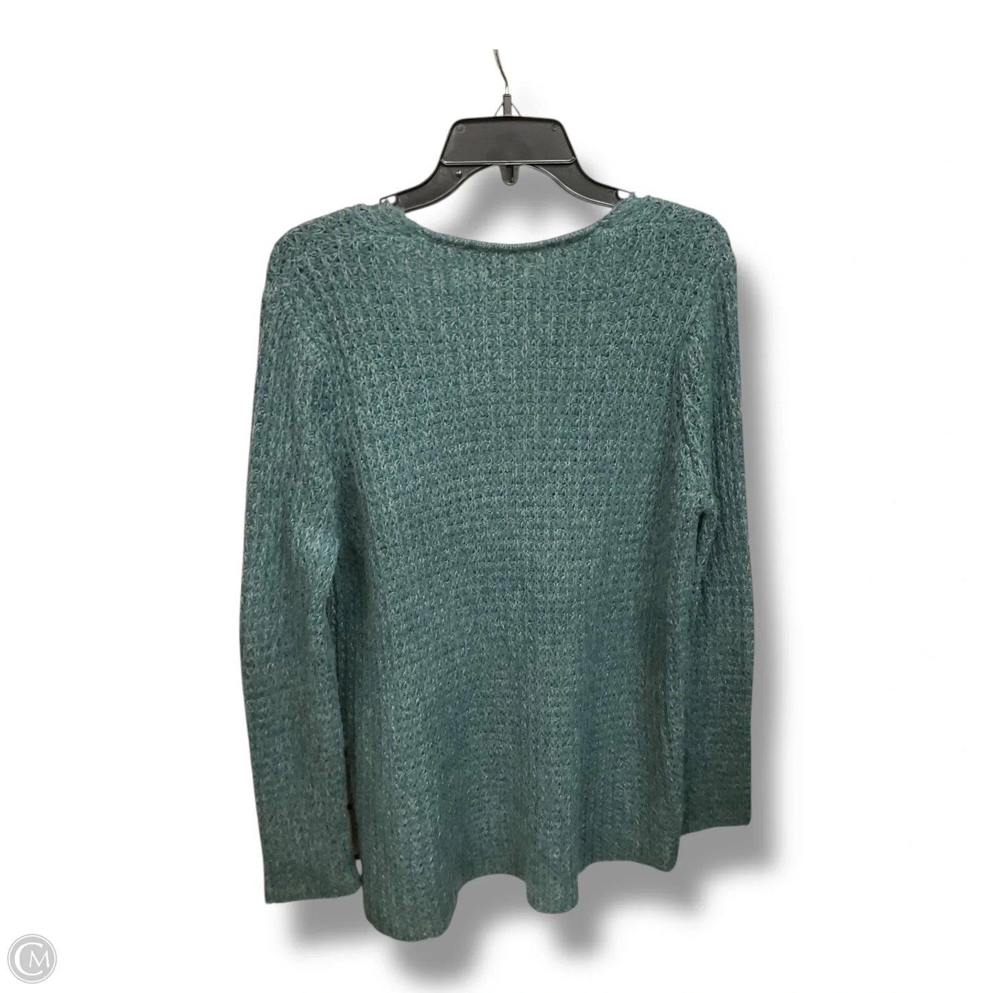 Top Long Sleeve By Hinge In Green, Size: M