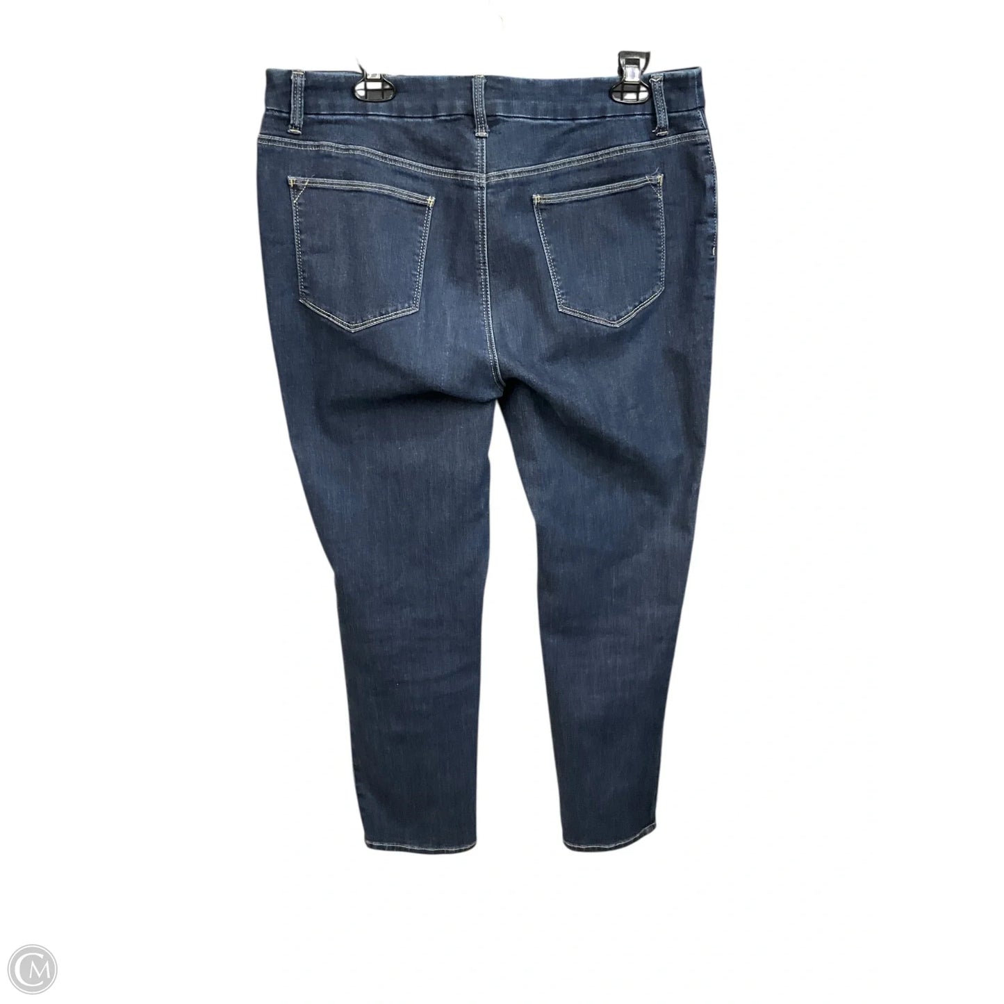 Jeans Skinny By Chicos In Blue Denim, Size: 12