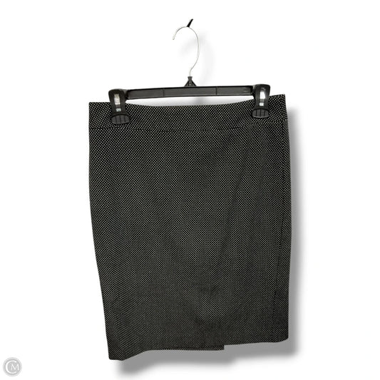 Skirt Midi By Ann Taylor In Polkadot Pattern, Size: Xs