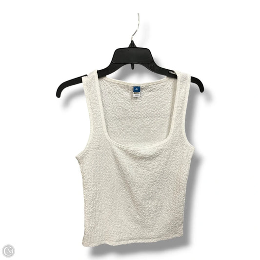 Top Sleeveless Basic By Old Navy In White, Size: M