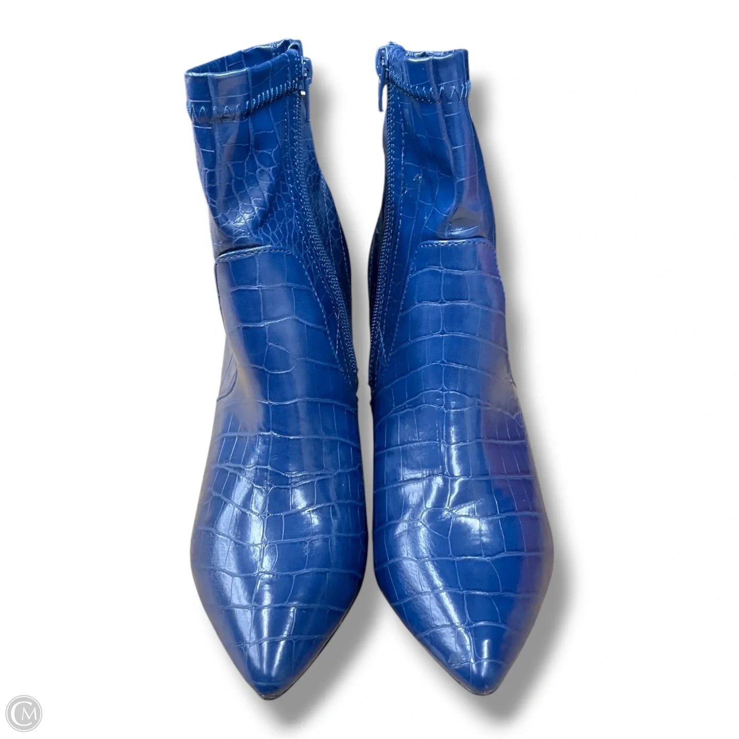 Boots Ankle Heels By Catherine Malandrino In Animal Print, Size: 9