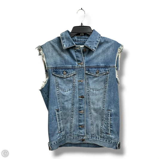 Vest Other By Kensie In Blue Denim, Size: M