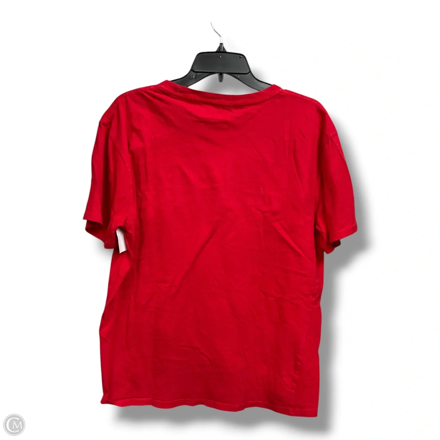 Top Short Sleeve Basic By Clothes Mentor In Red, Size: L