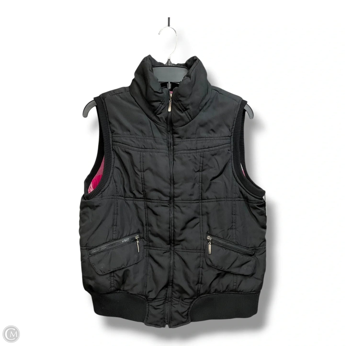 Vest Puffer & Quilted By Clothes Mentor In Black, Size: Xl