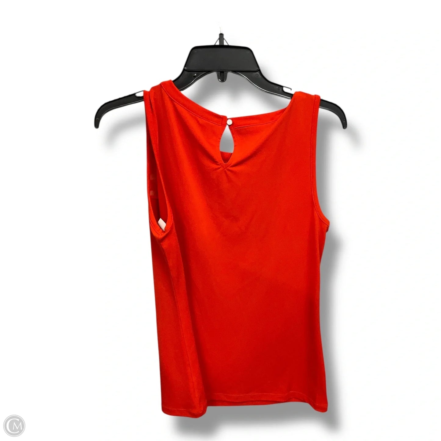 Top Sleeveless Basic By Banana Republic In Orange, Size: M