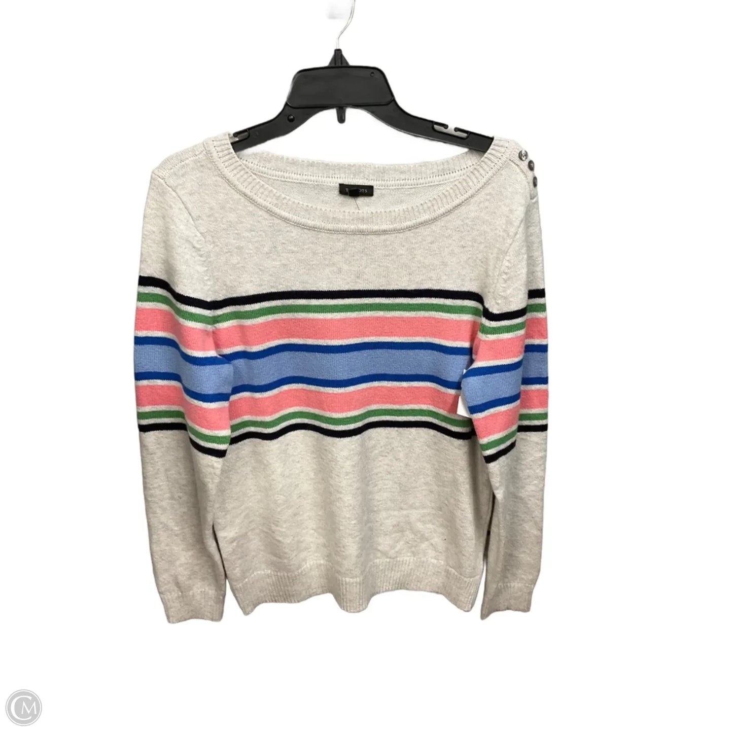 Sweater By Talbots In Multi-colored, Size: L
