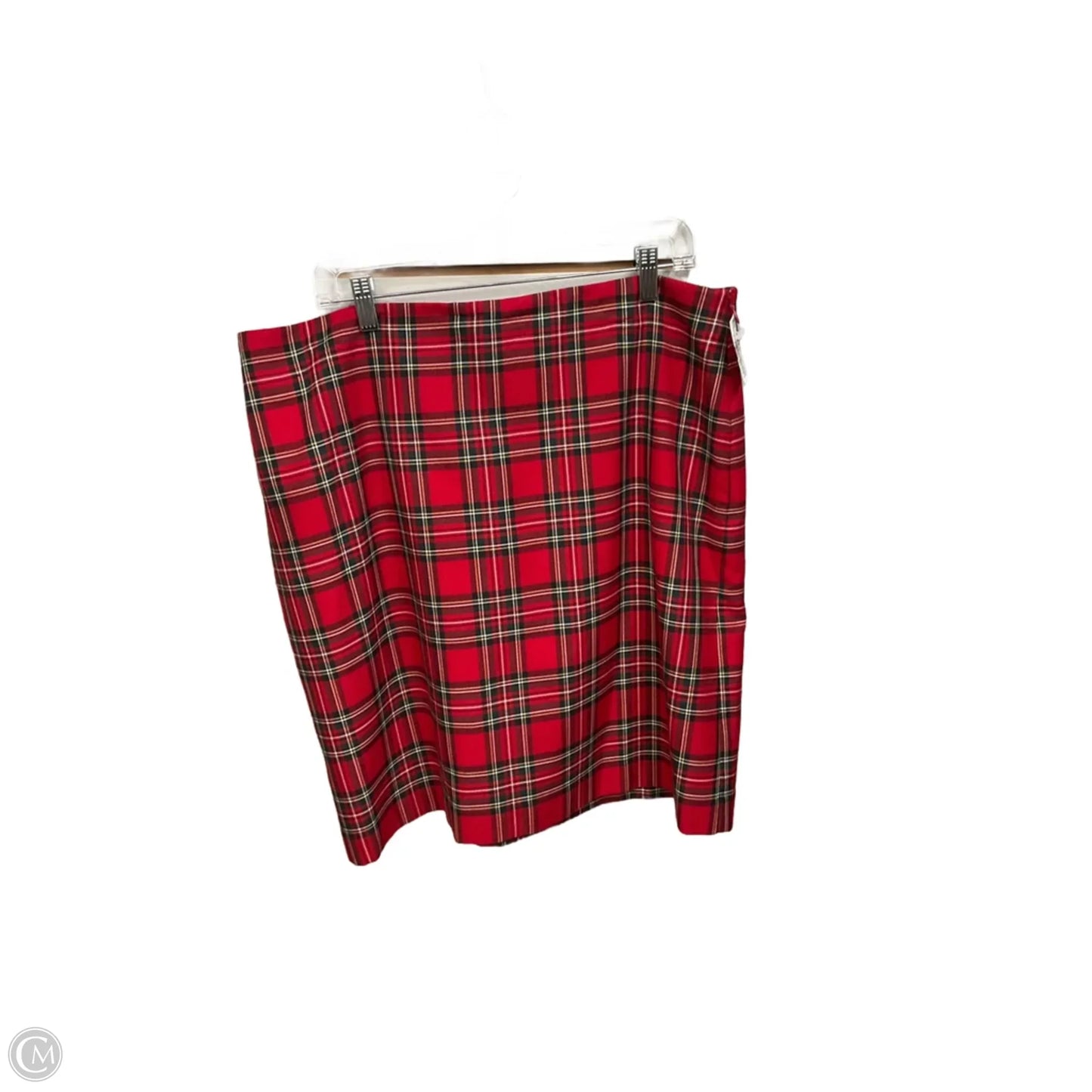 Skirt Mini & Short By Talbots In Plaid Pattern, Size: 16
