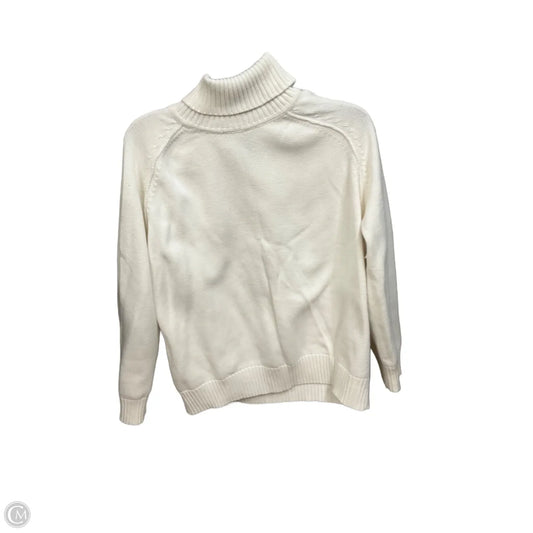 Sweater By Karen Scott In White, Size: Xl