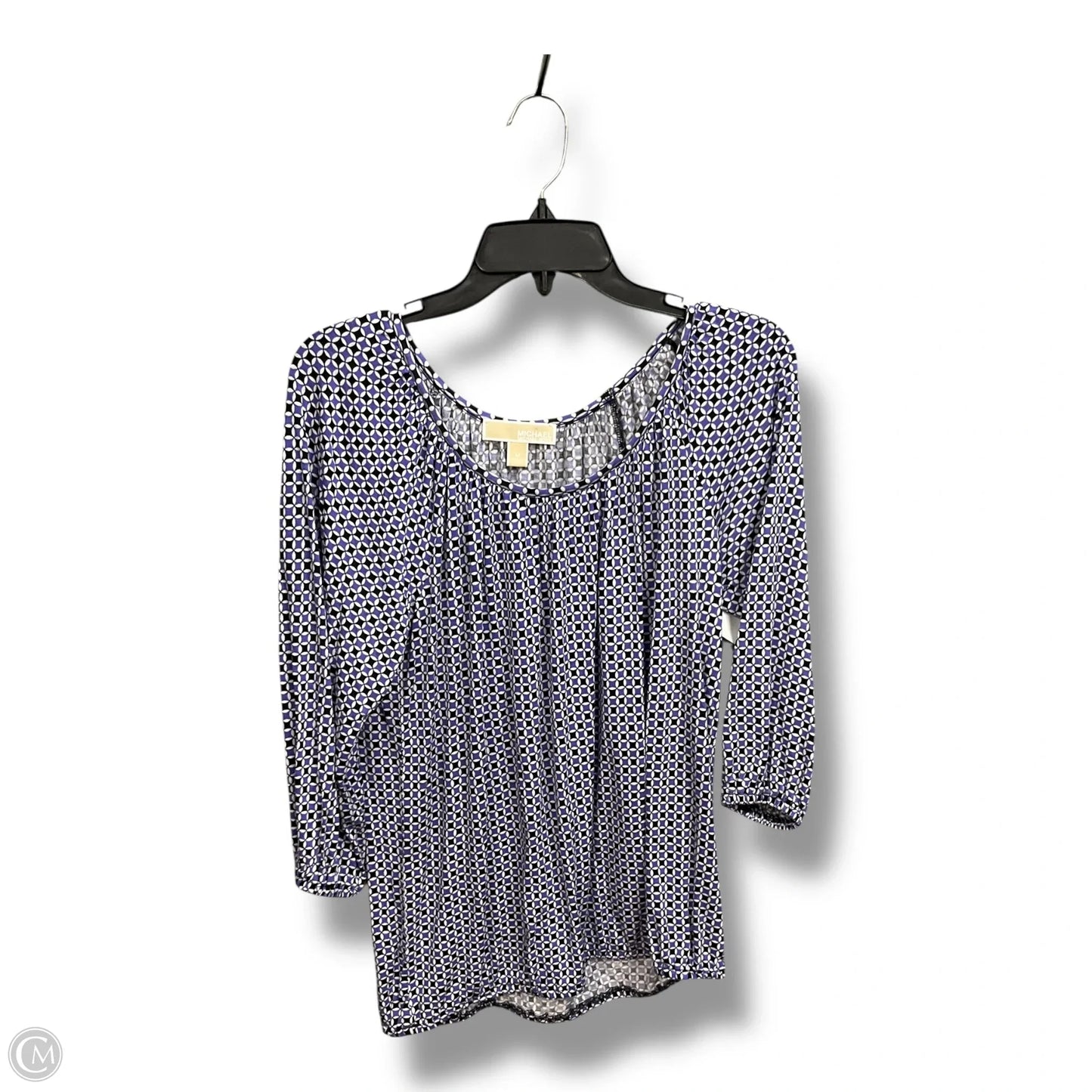 Top Long Sleeve By Michael By Michael Kors In Multi-colored, Size: M
