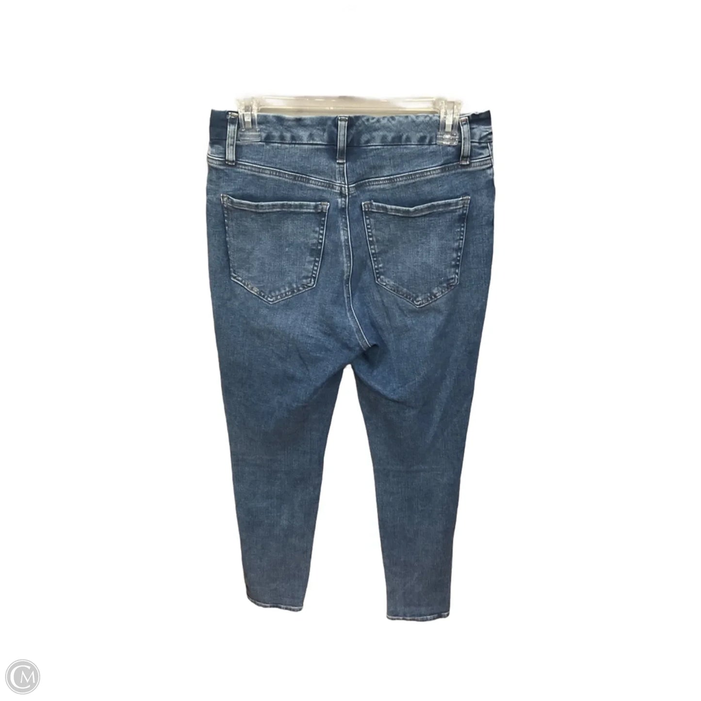Jeans Skinny By Express In Blue Denim, Size: 8