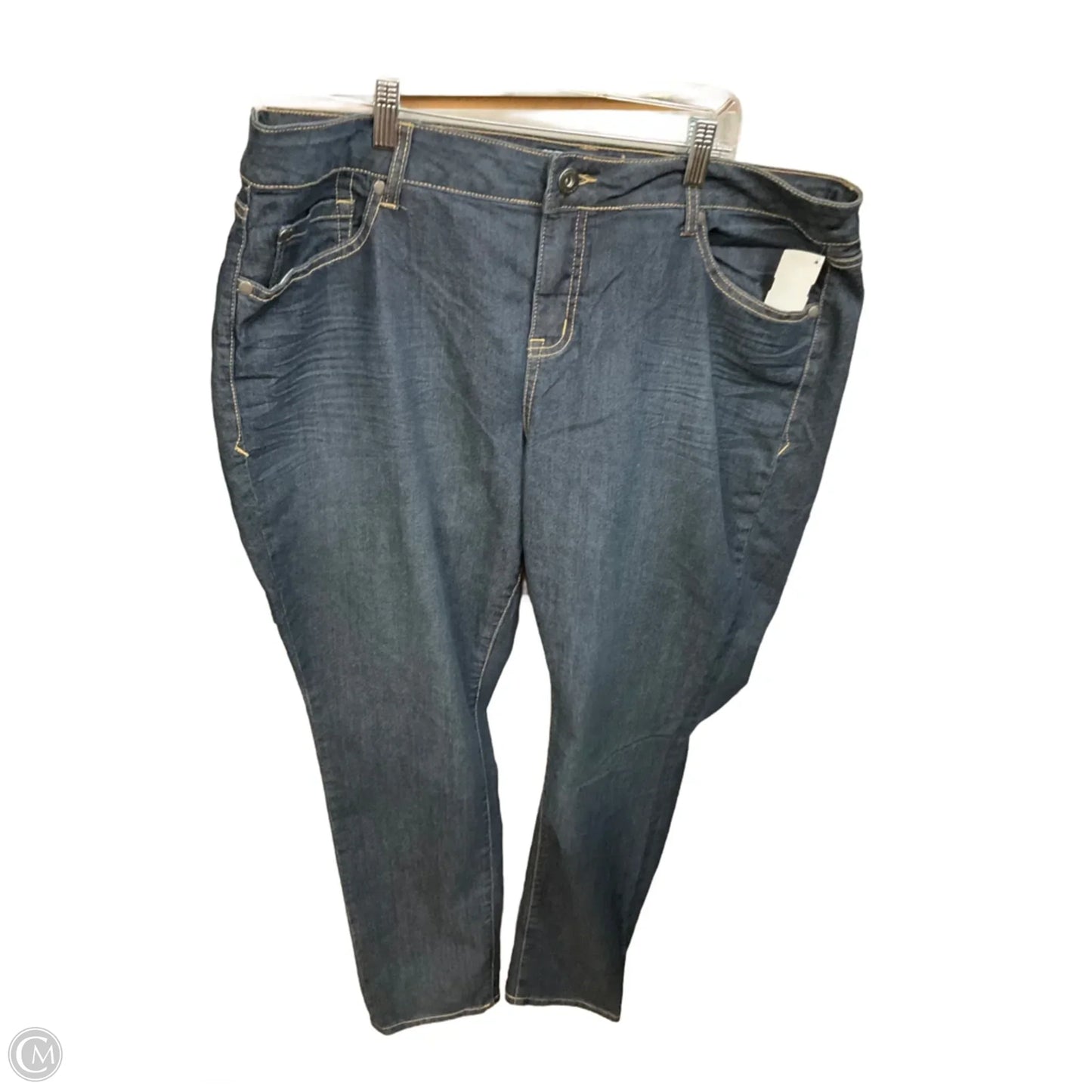 Jeans Skinny By Torrid In Blue Denim, Size: 18