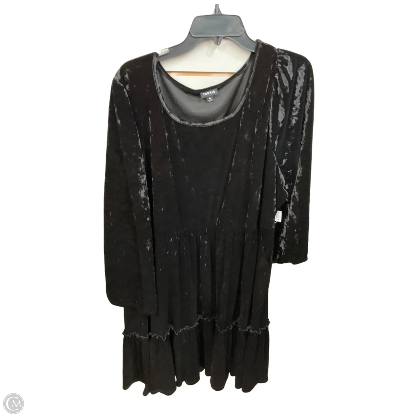 Dress Casual Short By Torrid In Black, Size: 4x