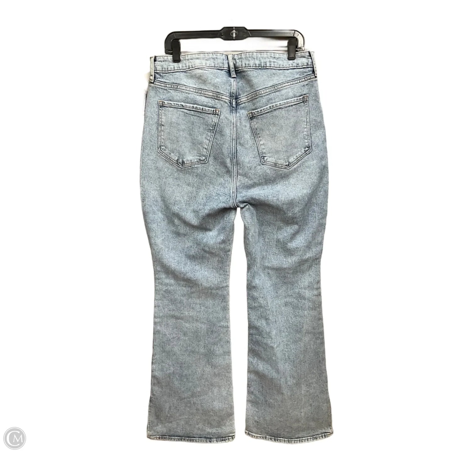 Jeans Flared By Old Navy In Blue Denim, Size: 14