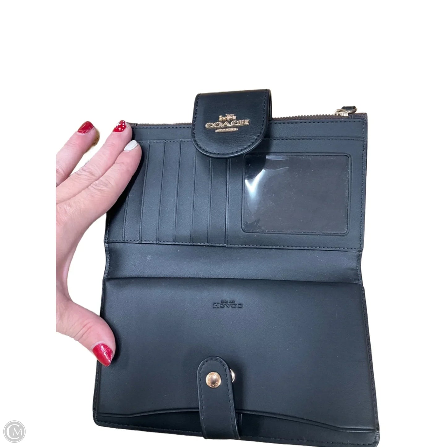 Wallet Designer By Coach, Size: Medium