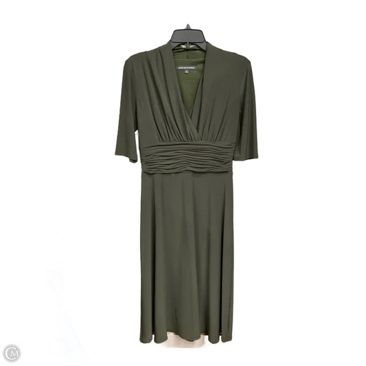 Dress Party Midi By Jones Wear In Green, Size: M