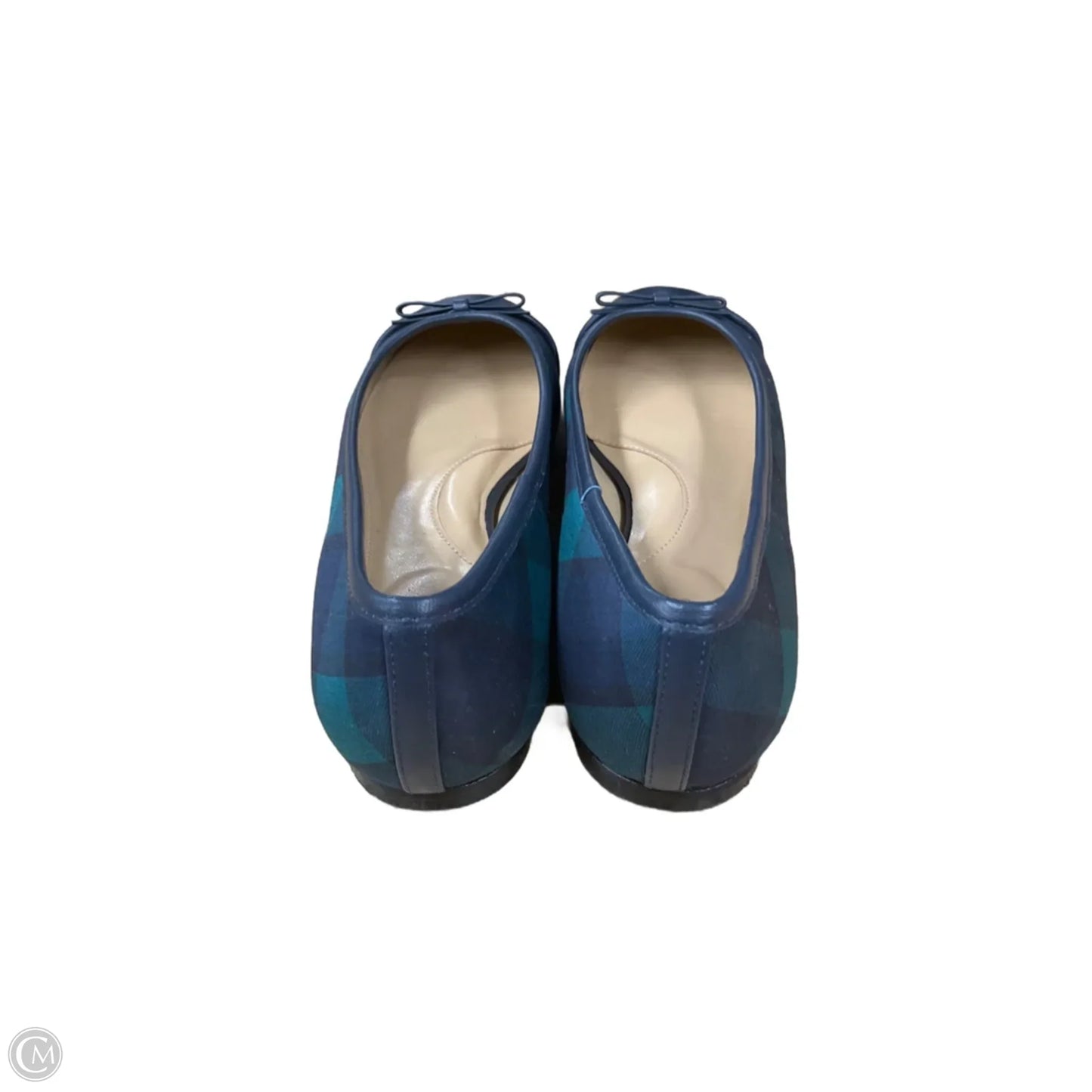 Shoes Flats By Talbots In Blue & Green, Size: 8.5
