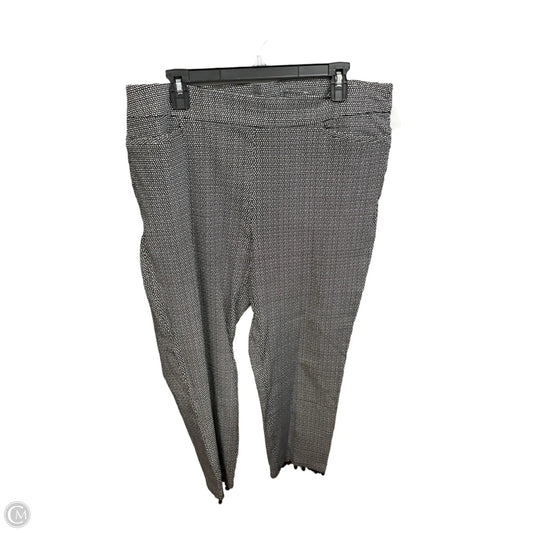 Pants Chinos & Khakis By Chicos In Black & White, Size: 14