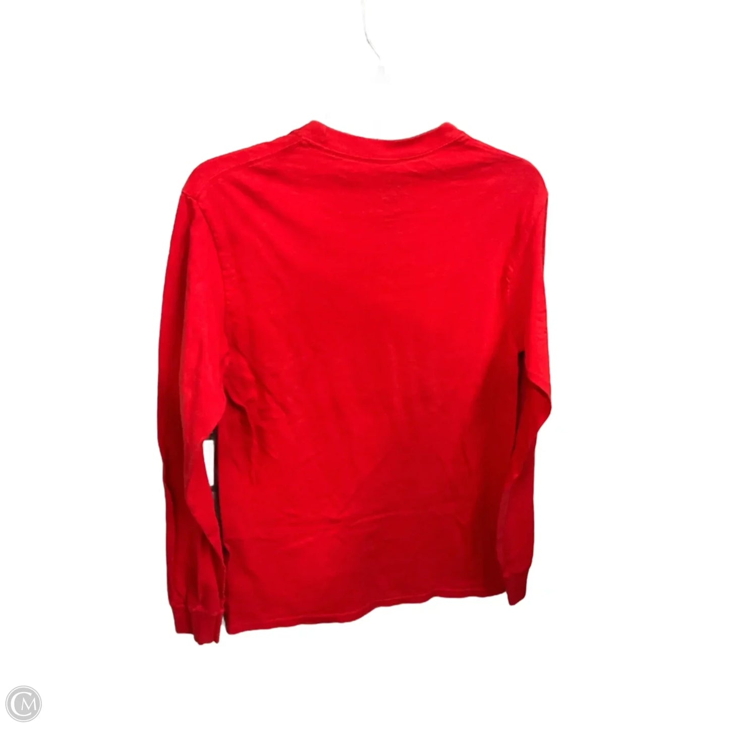 Top Long Sleeve Basic By Clothes Mentor In Red, Size: S