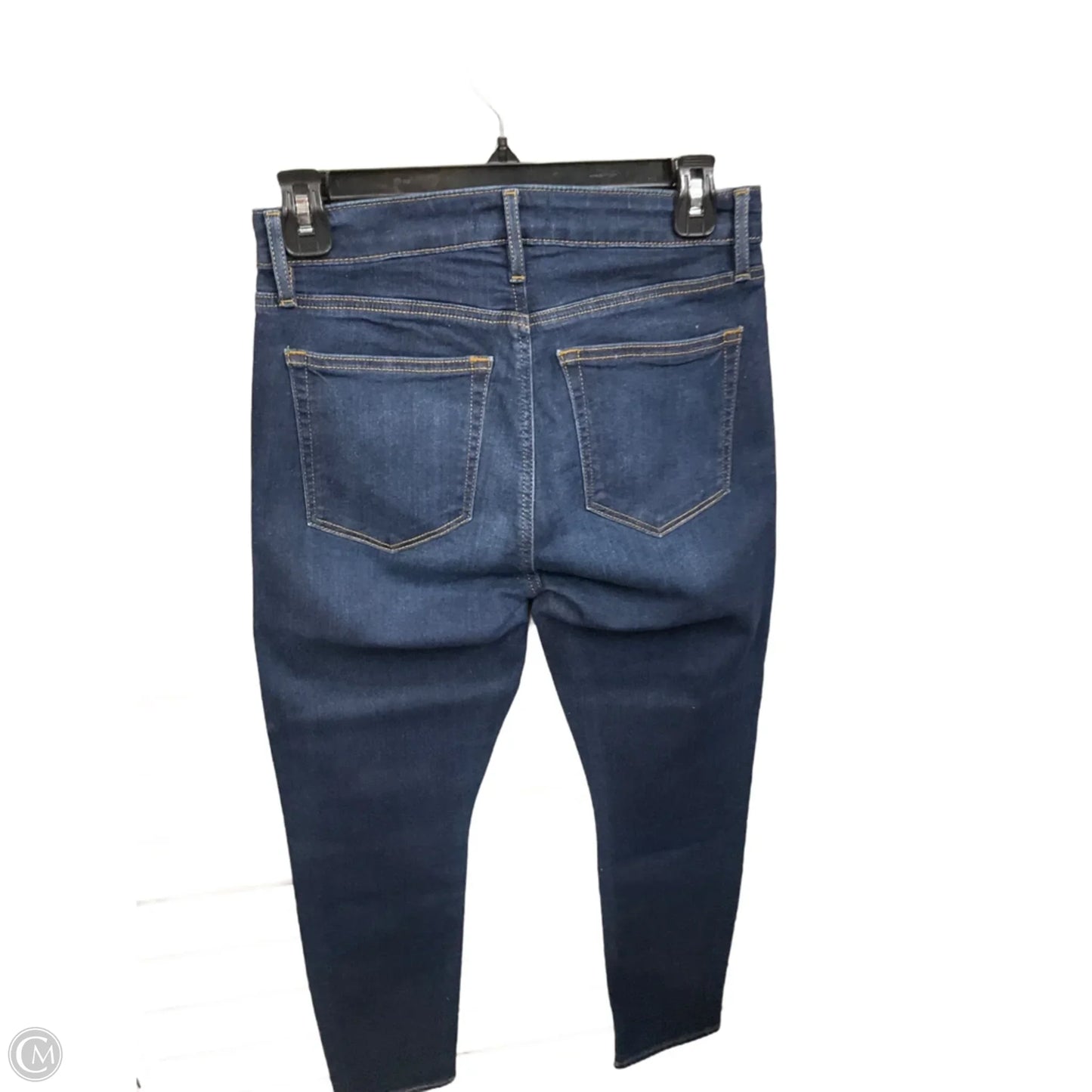 Jeans Skinny By Loft In Blue Denim, Size: 4
