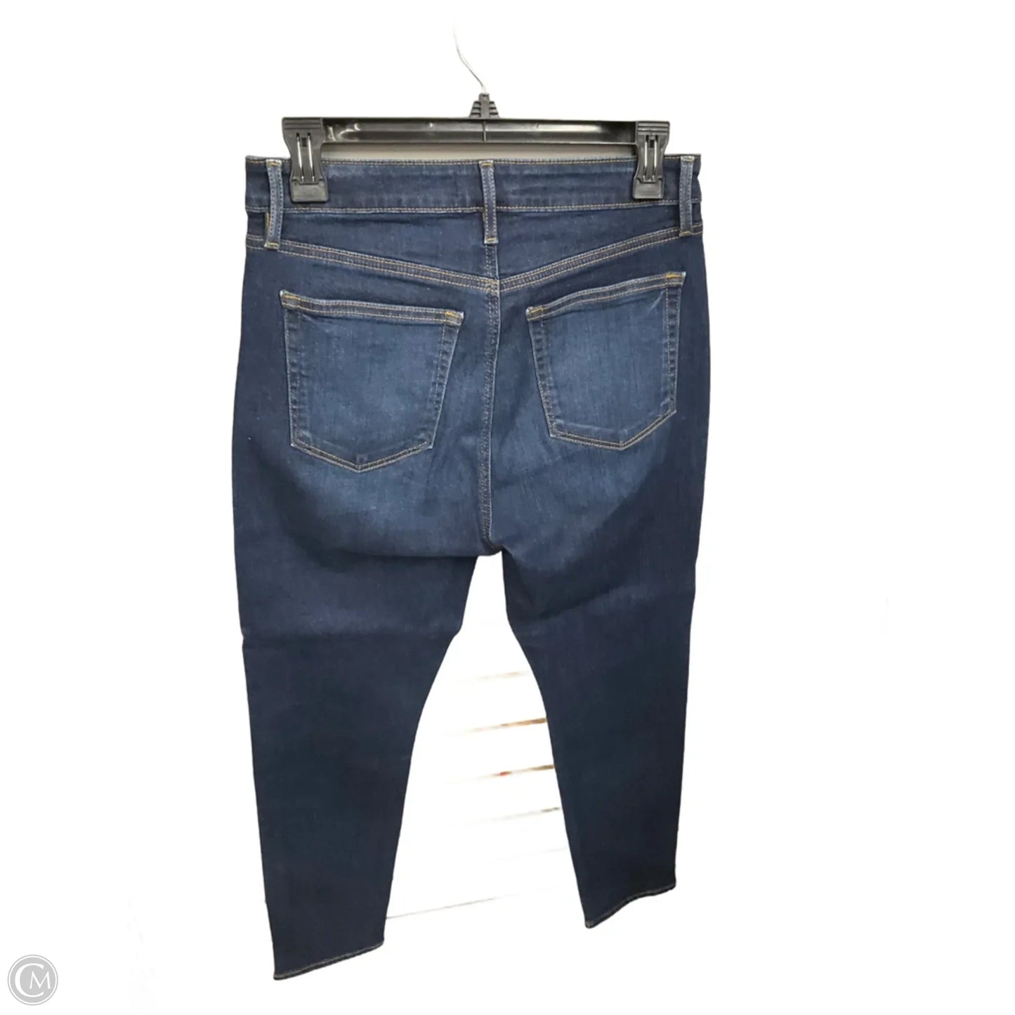 Jeans Skinny By Loft In Blue Denim, Size: 4